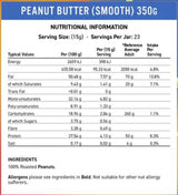 Fit Cuisine 100% Peanut Butter - Smooth - 350 грама - Feel You