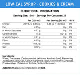 Fit Cuisine Low-Cal Syrup | Cookies & Cream - 425 мл - Feel You