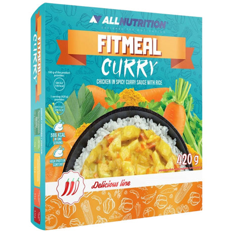 FitMeal Curry | Ready-to-eat High-Protein Meal - 420 грама - Feel You