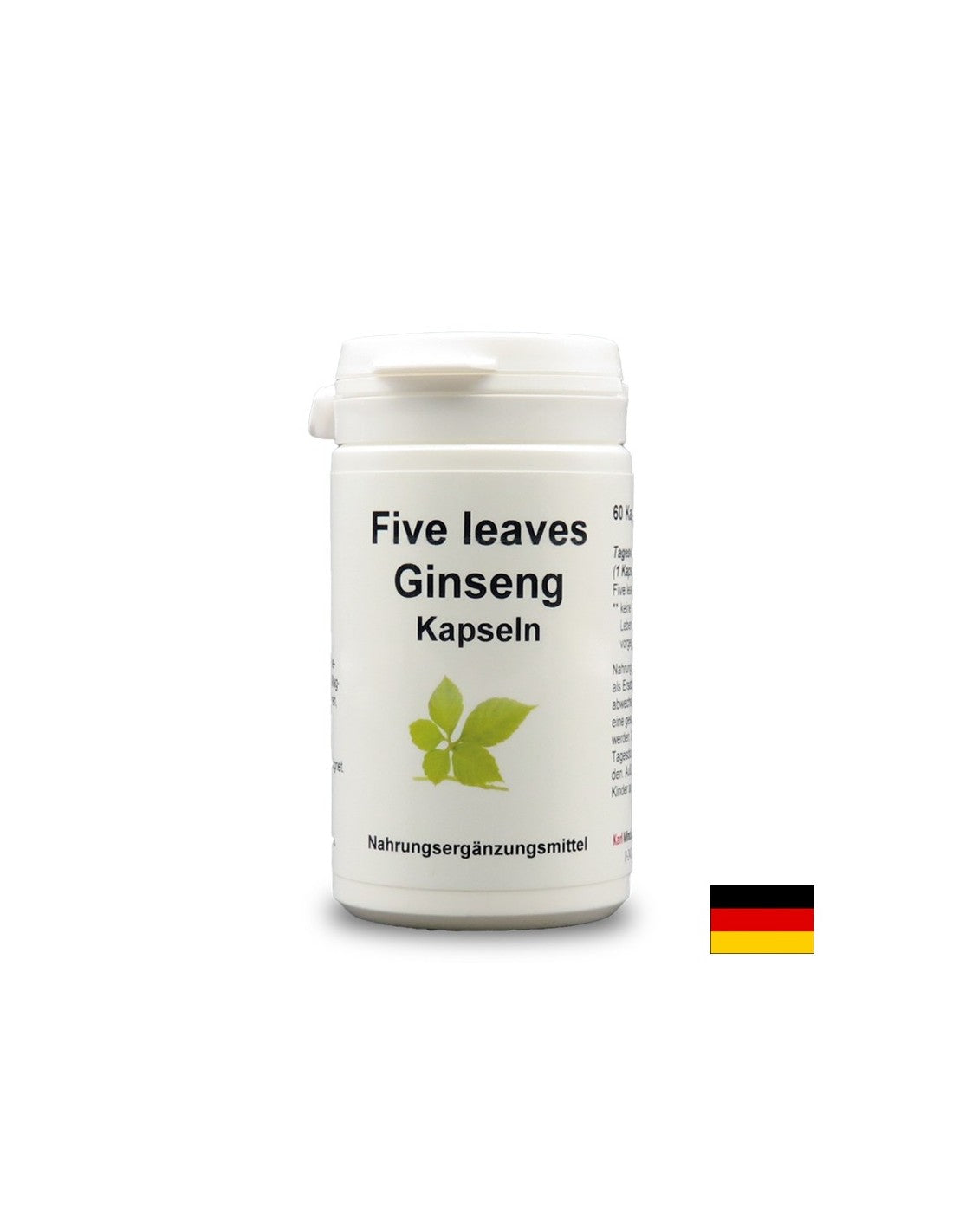 Five leaves Ginseng - Джиаогулан (Гиностема) 400 mg, 60 капсули Karl Minck - Feel You