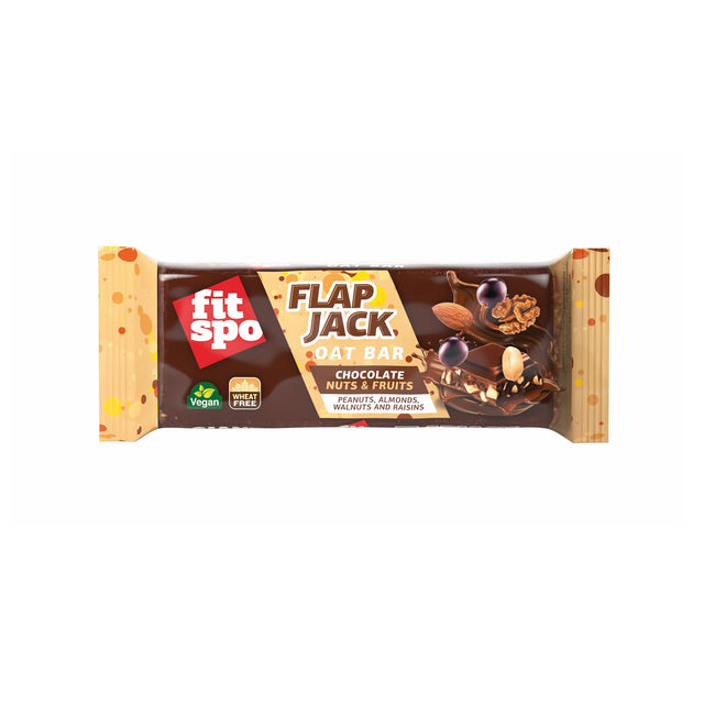 Flap Jack - Energy Oat Bar Шоколад с Ядки - 90 грама - Feel You