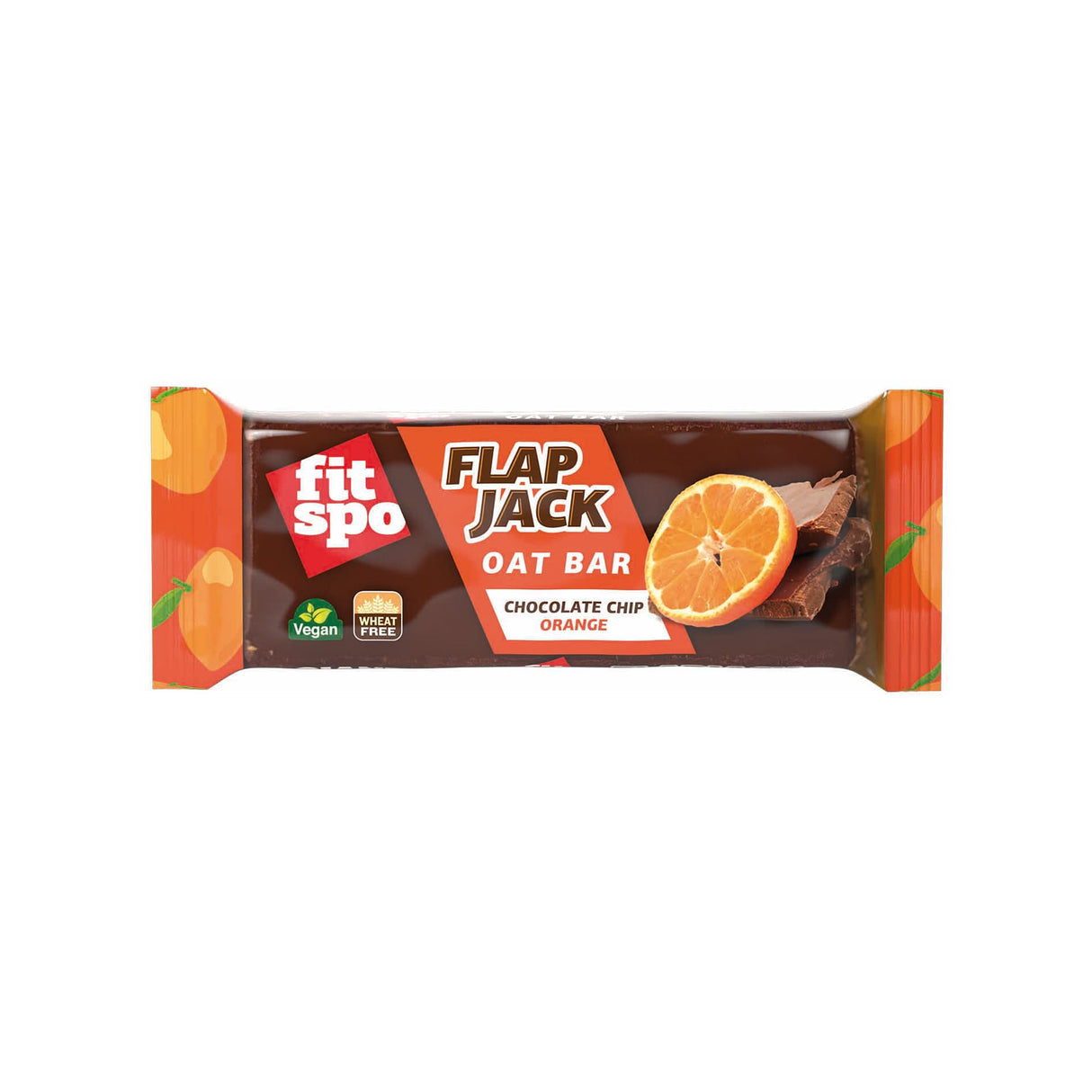 Flap Jack - Energy Oat Bar Шоколад с Портокал - 90 грама - Feel You