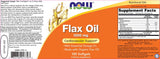 Flax Oil Organic 1000 mg - 100 Гел капсули - Feel You