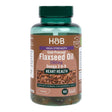 Ленено масло студено пресовано (Flaxseed Oil) 1000мг 60 капсули, H&B - Feel You