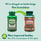 Ленено масло студено пресовано (Flaxseed Oil) 1000мг 60 капсули, H&B - Feel You