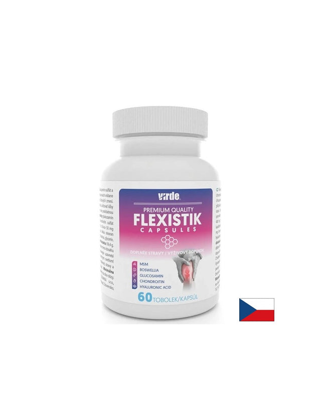 Flexistik – Глюкозамин, хондроитин и МСМ за подвижност и гъвкавост на ставите, 60 капсули - Feel You