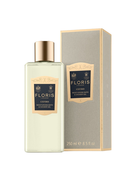 Floris Of London, Cefiro, Moisturizing, Shower Gel, For All Skin Types, 250 ml - Feel You