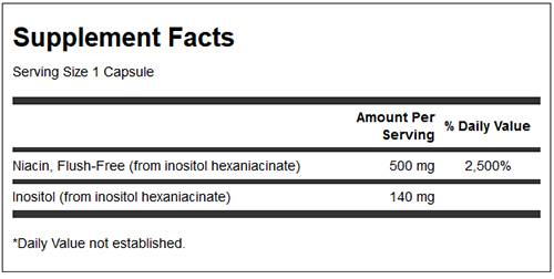 Flush-Free Niacin 140 капсули - Feel You