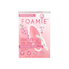 Foamie - Cherry Kiss With Cherry Blossom and Rice Milk Shower Body Bar - 80.0g - Feel You