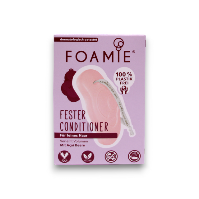 Foamie, You`re Adorabowl, Hair Conditioner Bar, For Volume, 80 g - Feel You