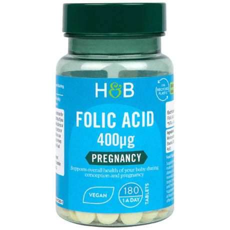 Folic Acid 400 mcg - 180 Таблетки - Feel You