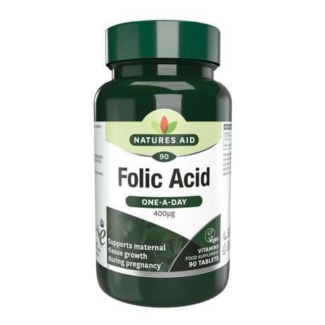 Фолиева киселина (Folic Acid) 400mcg 90 таблетки - Feel You