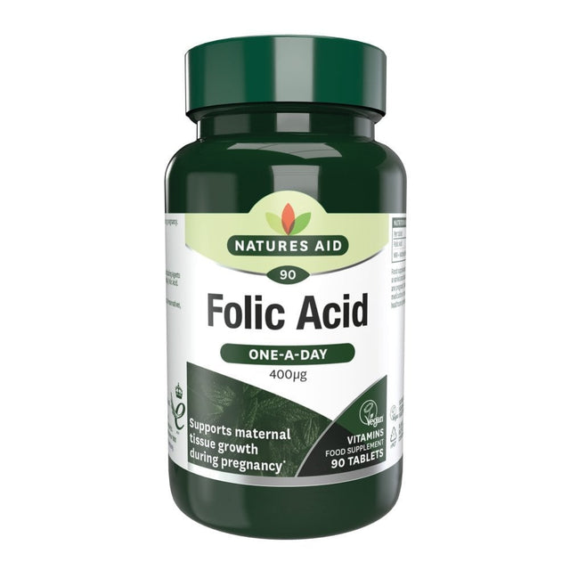 Фолиева киселина (Folic Acid) 400mcg 90 таблетки - Feel You