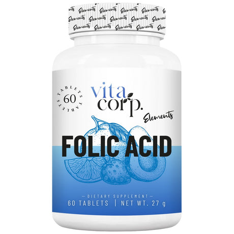 Folic Acid 500 mcg - 60 Таблетки - Feel You
