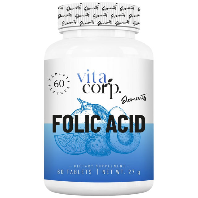 Folic Acid 500 mcg - 60 Таблетки - Feel You