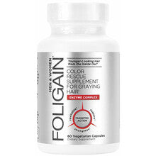 Foligain - Color Rescue Supplement For Graying Hair ( 60 tablets ) - Feel You