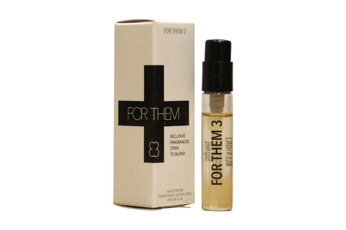 For Them, No. 3, Eau De Parfum, Unisex, 2 ml *Sample - Feel You