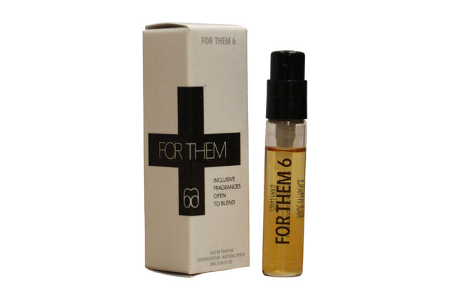 For Them, No. 6, Eau De Parfum, Unisex, 2 ml *Sample - Feel You