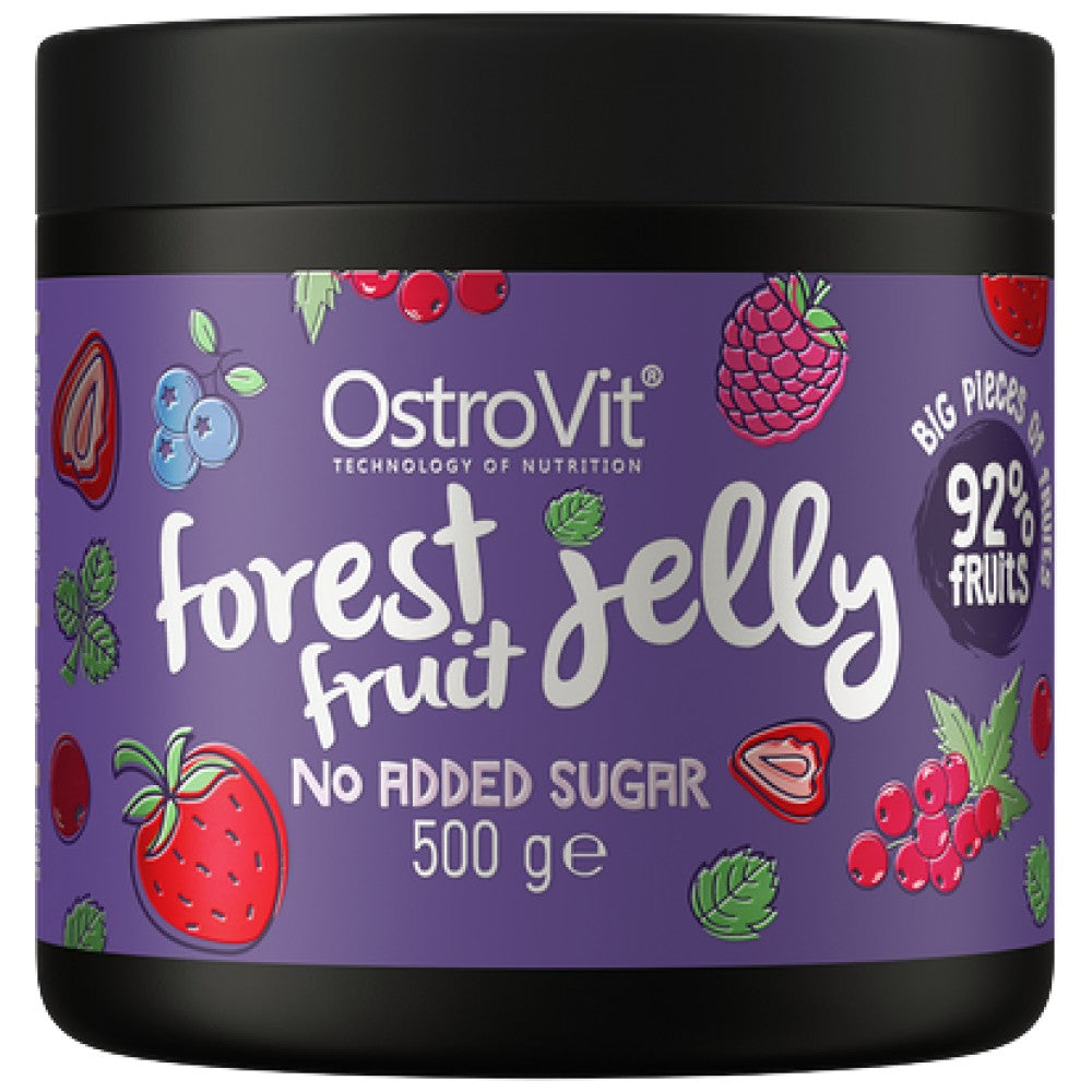 Forest Fruit Jelly | 92% Real Fruits ~ No Added Sugar - 500 грама - Feel You