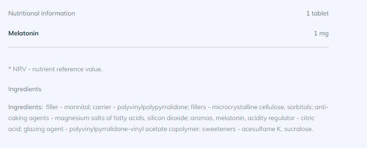 Forsen Fast Melatonin /  30 Tabs - Feel You