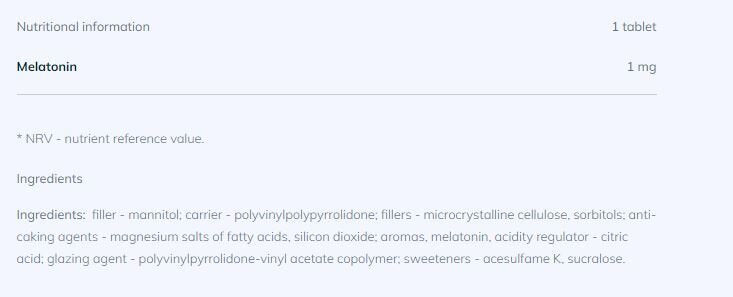 Forsen Fast Melatonin  30 Tabs OLIMP - Feel You