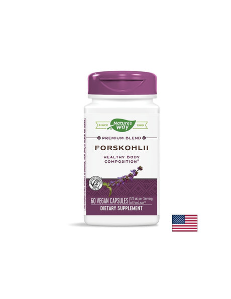 Forskohlii/ Форсколий 250 mg х 60 капсули Nature’s Way - Feel You