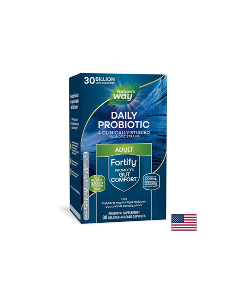 Fortify Daily 30 Billion Active Probiotics - 30 капсули - Feel You