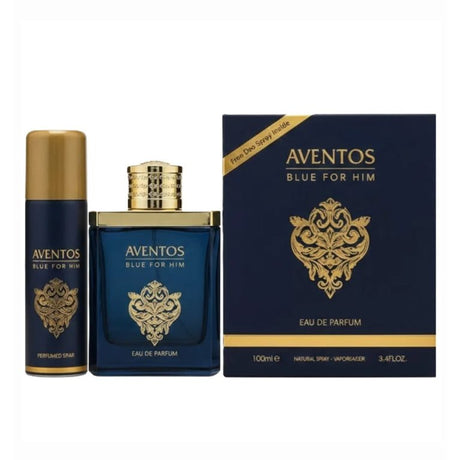 Fragrance World – Aventos Blue Eau De Parfum 100ml + Deo 50ml - Feel You