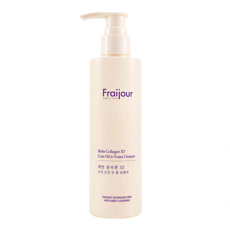 Fraijour Retin-Collagen 3D Core Oil to Foam Cleanser 210 ml - Feel You