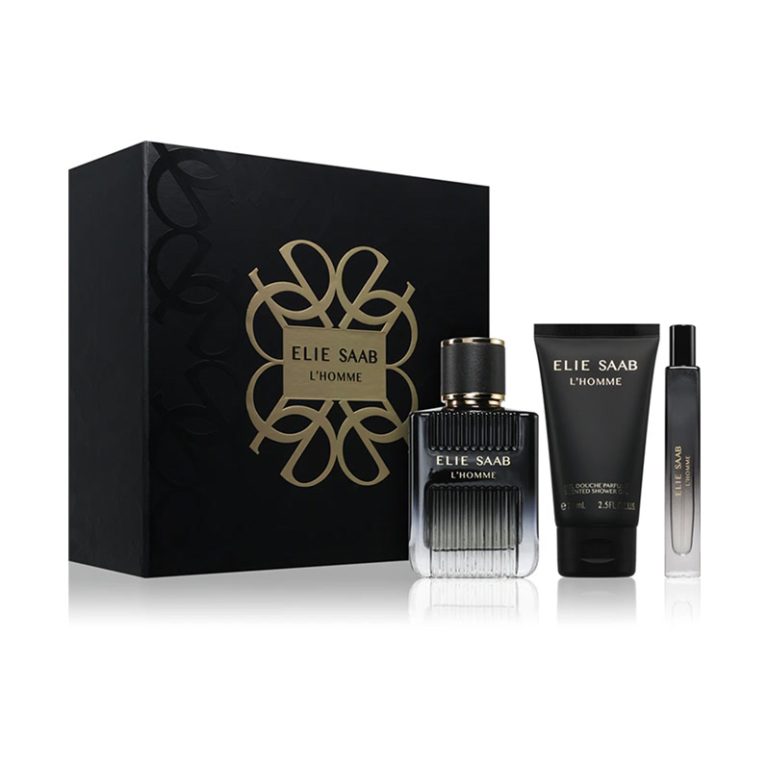 Elie Saab – Homme Eau De Parfum 100ml + Eau De Parfum 10ml + After Shave Balsam 75ml