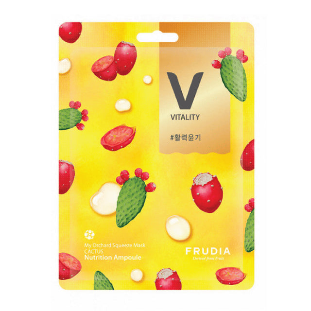 Frudia, My Orchard, Cactus, Nutritive, Sheet Mask, For Face, 20 ml - Feel You