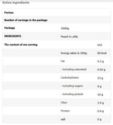 Frulove in Jelly | Peach - 1000 грама - Feel You