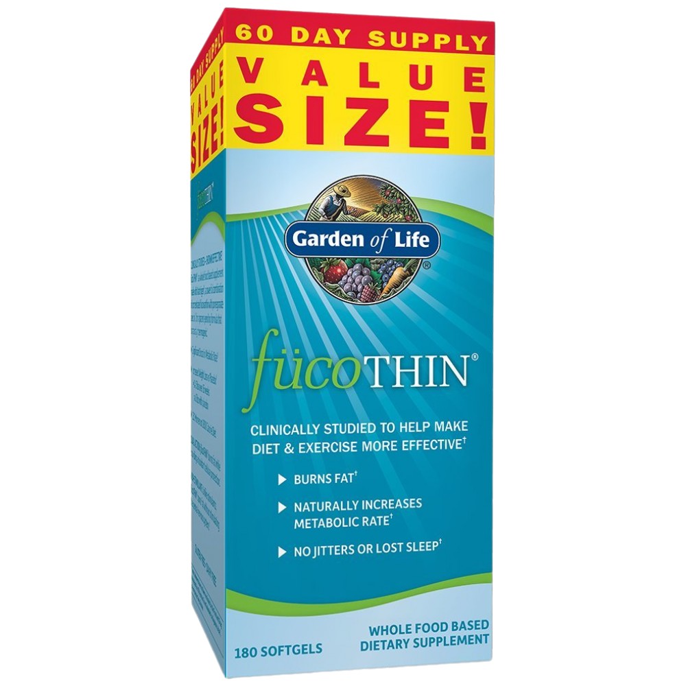 FucoThin | Non-Stimulant Thermogenic - 180 Гел капсули - Feel You