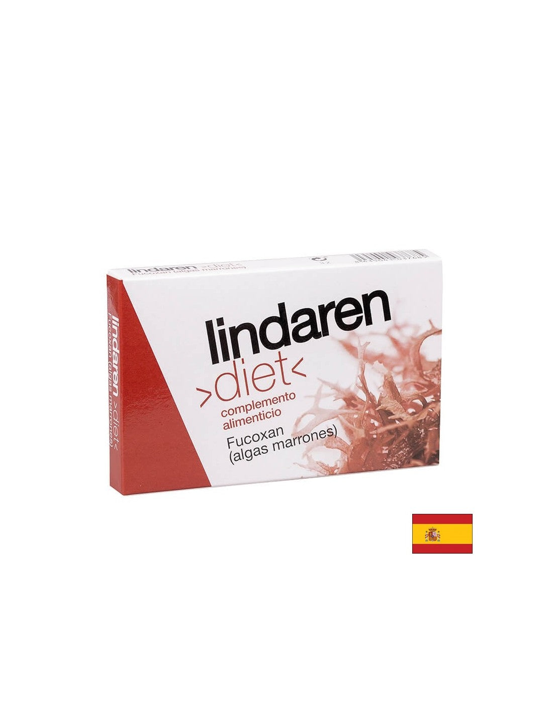 Фукус (кафяви морски водорасли) – за отслабване - Fucoxan (algas marrones) Lindaren, 30 капсули - Feel You