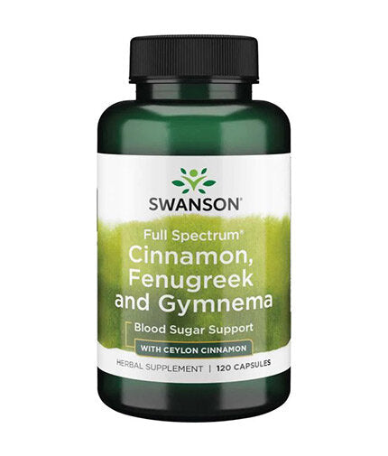 Full Spectrum Cinnamon, Fenugreek & Gymnema - 120 капсули - Feel You
