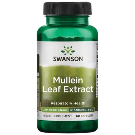 Full Spectrum Mullein Leaf 500 mg - 60 капсули - Feel You