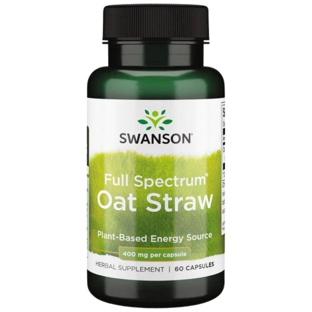Full Spectrum Oat Straw 400 mg 60 капсули - Feel You