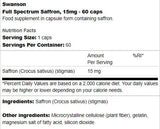 Full Spectrum Saffron 15 mg 60 капсули - Feel You