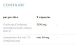 Cordyceps 1200 mg - 120 капсули - Feel You