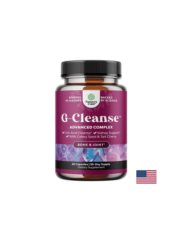 G-Cleans Advanced Complex – При повишена пикочна киселина, 60 капсули - Feel You