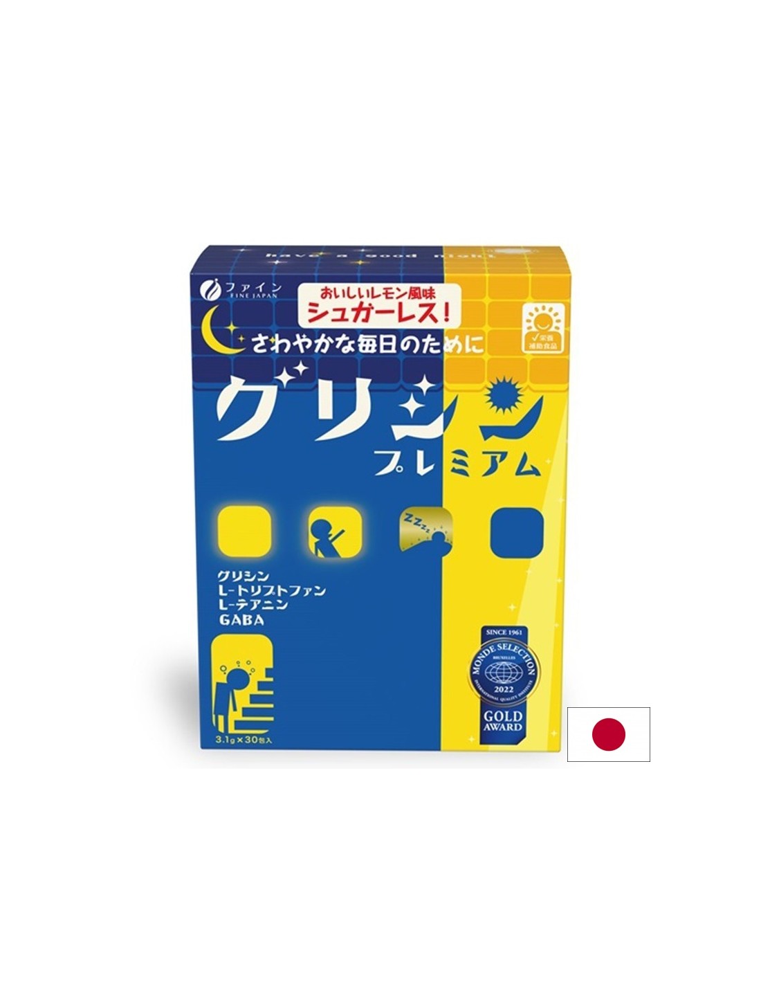 Глицин, GABA и триптофан - За спокоен сън, 30 сашета - Feel You