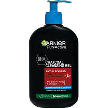 GARNIER - Charcoal Cleansing Gel - blackheads - 250ml - Feel You
