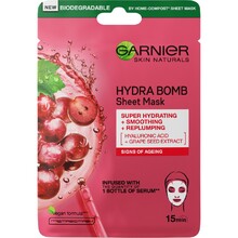 GARNIER - Hydra Bomb Tissue Mask - Textile moisturizing mask - 32.0g - Feel You