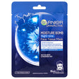 GARNIER - Moisture Bomb Night-time Face Tissue Mask - Moisturizing regenerating night textile mask - 32.0g - Feel You