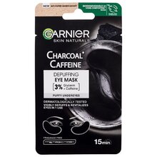 GARNIER - Skin Naturals Charcoal Caffeine Depuffing Eye Mask - 5.0g - Feel You