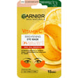 GARNIER - Skin Naturals Vitamin C Brightening Eye Mask - 1.0ks - Feel You