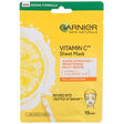 GARNIER - Skin Naturals Vitamin C Sheet Mask - Moisturizing textile mask to brighten the skin with vitamin C - 28.0g - Feel You