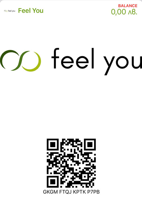 GIFT CARD FEEL YOU - Feel You