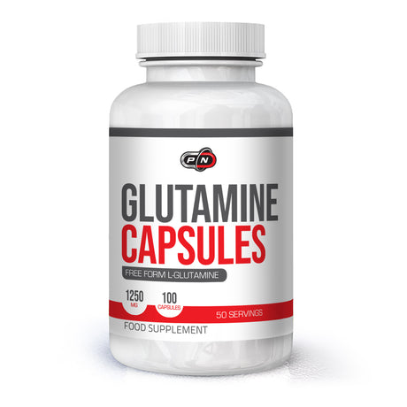 GLUTAMINE CAPSULES 1250 mg - 100 капсули - Feel You