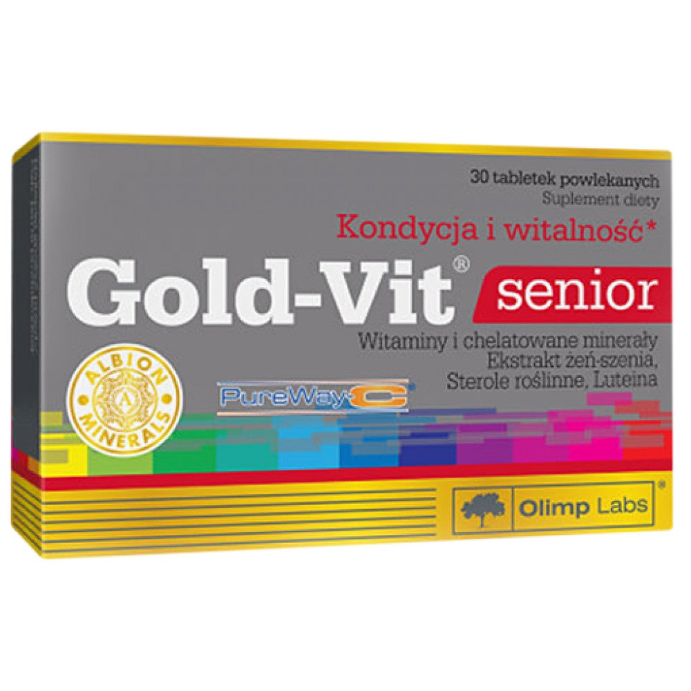 GOLD-Vit Senior - 30 Таблетки - Feel You